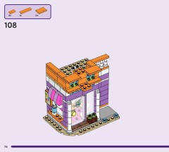 LEGO 42674 instructions page 76 – build guide