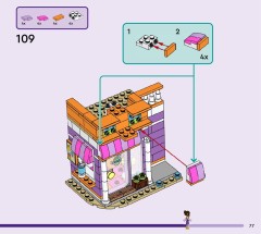 LEGO 42674 instructions page 77 – build guide