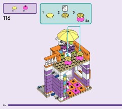 LEGO 42674 instructions page 84 – build guide