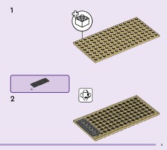 LEGO 42674 instructions page 3 – build guide