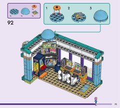 LEGO 42674 instructions page 73 – build guide