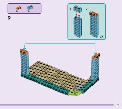 LEGO 42674 instructions page 9 – build guide