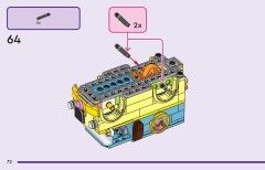 LEGO 42678 instructions page 72 – build guide