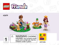 LEGO 42679 instructions page 1 – build guide