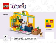 LEGO 42680 instructions page 1 – build guide