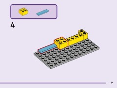 LEGO 42680 instructions page 9 – build guide