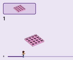 LEGO 42681 instructions page 8 – build guide