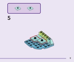 LEGO 42681 instructions page 9 – build guide