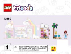 LEGO 42684 instructions page 1 – build guide