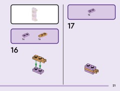 LEGO 42684 instructions page 21 – build guide