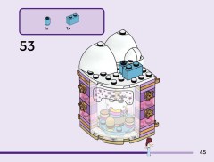 LEGO 42684 instructions page 45 – build guide