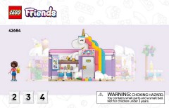 LEGO 42684 instructions page 1 – build guide