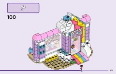 LEGO 42684 instructions page 107 – build guide