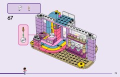 LEGO 42684 instructions page 73 – build guide