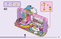 LEGO 42684 instructions page 87 – build guide