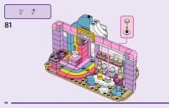 LEGO 42684 instructions page 88 – build guide