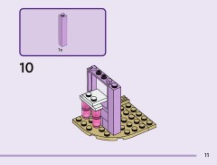 LEGO 42684 instructions page 11 – build guide