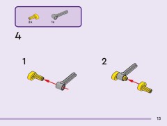 LEGO 42686 instructions page 13 – build guide