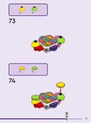 LEGO 42686 instructions page 71 – build guide