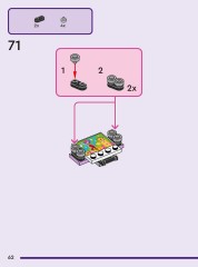 LEGO 42686 instructions page 62 – build guide