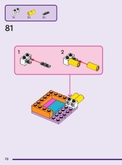 LEGO 42686 instructions page 70 – build guide