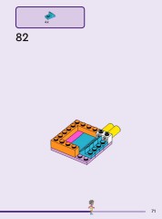 LEGO 42686 instructions page 71 – build guide