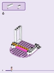 LEGO 42686 instructions page 8 – build guide