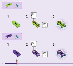 LEGO 42687 instructions page 8 – build guide