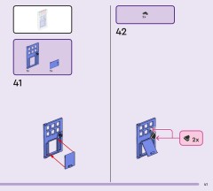 LEGO 42687 instructions page 41 – build guide