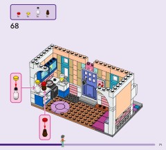 LEGO 42687 instructions page 71 – build guide