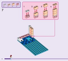LEGO 42687 instructions page 8 – build guide