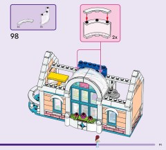 LEGO 42687 instructions page 91 – build guide