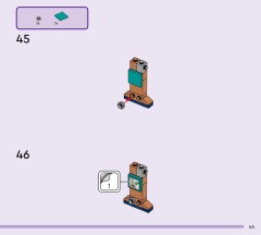 LEGO 42688 instructions page 45 – build guide