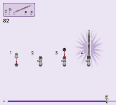 LEGO 42688 instructions page 74 – build guide