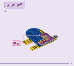 LEGO 42689 instructions page 11 – build guide