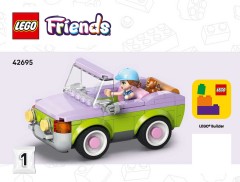 LEGO 42695 instructions page 1 – build guide