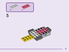LEGO 42695 instructions page 11 – build guide