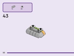 LEGO 42695 instructions page 50 – build guide