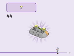 LEGO 42695 instructions page 51 – build guide