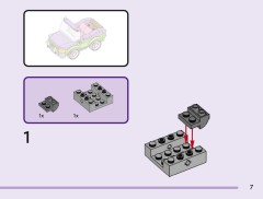 LEGO 42695 instructions page 7 – build guide