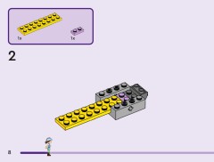 LEGO 42695 instructions page 8 – build guide