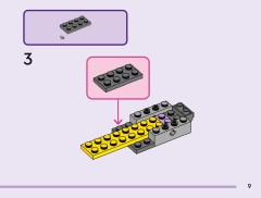 LEGO 42695 instructions page 9 – build guide