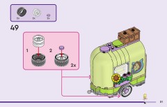 LEGO 42695 instructions page 51 – build guide