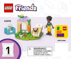 LEGO 42696 instructions page 1 – build guide
