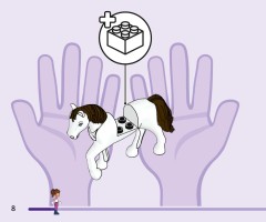 LEGO 42696 instructions page 8 – build guide