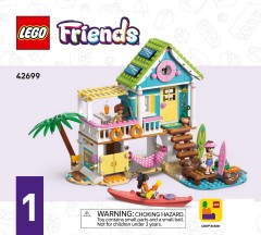 LEGO 42699 instructions page 1 – build guide