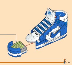 LEGO 43008 instructions page 101 – build guide