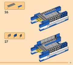 LEGO 43008 instructions page 21 – build guide