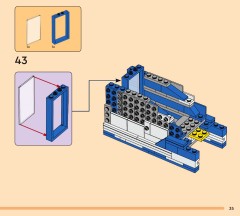 LEGO 43008 instructions page 35 – build guide