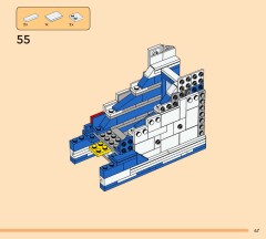 LEGO 43008 instructions page 47 – build guide